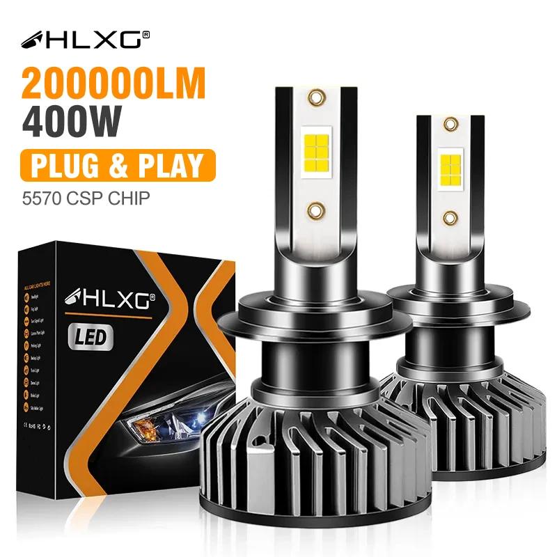 HLXG ̴ ĵ , ڵ Ʈ, Ȱ, ڵ , H4 H7 LED, 600000LM, 6000K, 8000K , H1, 9005, HB3, 9006, HB4, H8, H9, H11